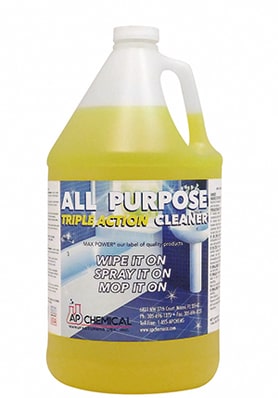 Triple Action All Purpose Cleaner 1 Gallon-AP CHEMICAL GROUP in Miami, FL